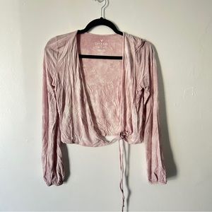 American Eagle Outfitters Long Sleeve Wrap Size Small